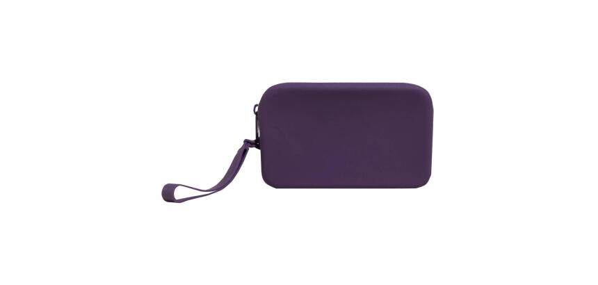 Pochette silicone TITANE 15x9x2,5cm ass - Couleurs assorties