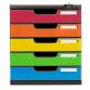 MODULO A4/5 black/harlekin key lockable - Glossy harlequin