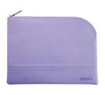 Rhodiarama pochette zippée en simili cuir - taille L (21x28 cm) - Iris