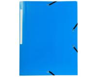 Chemise à élastique 3 rabats Polypropylène 5/10e Opaque - A4 - Couleurs assorties