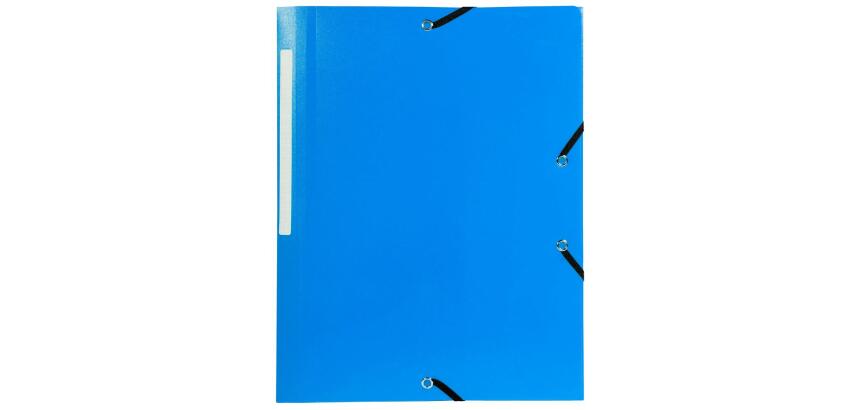 Chemise à élastique 3 rabats Polypropylène 5/10e Opaque - A4