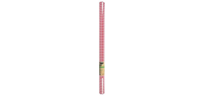 Nappe en rouleau papier gaufré Toile de lin - 20x1,18m