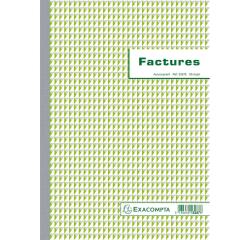 Doorschrijfpapier Facturen met BTW 29,7x21cm 50 zelfkopiërend papier dupli