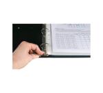 Carpeta Exacompta de presentación Exashow 4 anillas 30mm Exactive - A3 - Negro