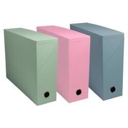 Transportdoos gerecycled AutentiK - rug 90mm - Geassorteerd