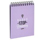 Album photo à spirales 50 pages noires - Format 16x23cm - LITTLE GRAPHIC - Visuels assortis