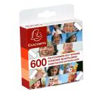 Etuis de 600 coins photos autocollants - Cristal