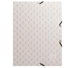 Carpetas con gomas 3 solapas en Cartulina lustrada NeoDeco - 24x32 cm, A4 - Colores surtidos