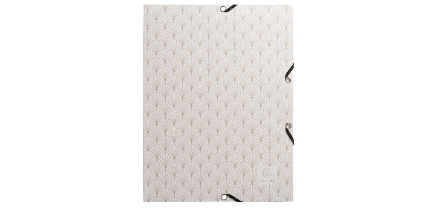 Carpetas con gomas 3 solapas en Cartulina lustrada NeoDeco - 24x32 cm, A4 - Colores surtidos