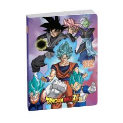 Agenda Forum Dragon Ball S 12 x 17 cm Journalier Août 2025 à Juillet 2026 - Rose