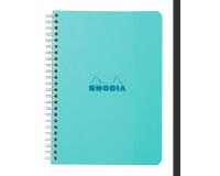 Carnet reliure intégrale Couleurs Azur 14,8 x 21 cm - Azur