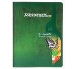 Cahier Travaux Pratiques piqué 7000 17x22 cm 96 pages grands carreaux 70 g + uni 90 g - Assortis