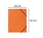 Chemise à élastique sans rabats carte lustrée 355gm2 - A4