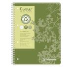 Cahier reliure intégrale FOREVER A4+ 160 pages petits carreaux + marge 80 g - Bleu