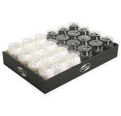 Plateau de 24 oeufs lisses 10mx7mm, Or