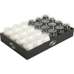 Plateau de 24 oeufs lisses 10mx7mm, Or