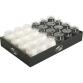 Plateau de 24 oeufs lisses 10mx7mm, Or