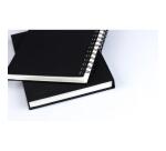 Goldline carnet spiralé 50F A5 140g portrait - Blanc