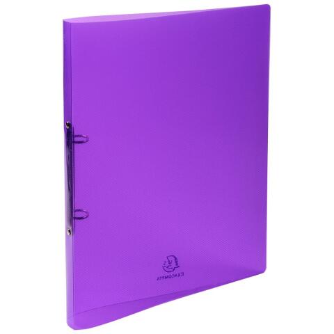 Carpeta Exacompta 2 anillas 15mm polipropileno Crystal Colours - A4