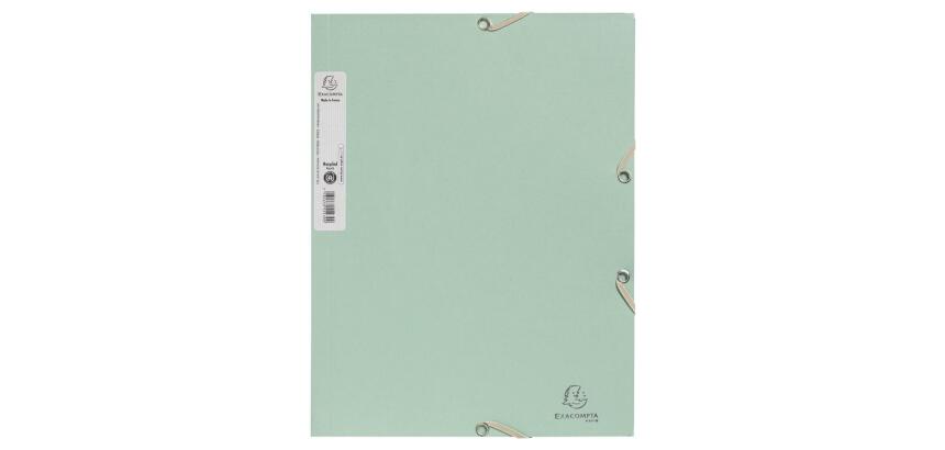 Chemises à élastiques 3 rabats carte recyclée 400g/m2 AutentiK