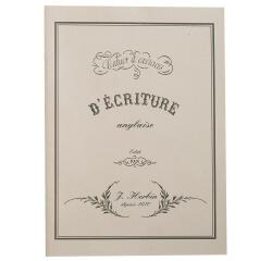 Cahier d'exercices d'écriture