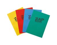 Zap Book carnet collé 160F A4 80g - Aléatoire