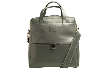 Mochila de cuero para portátil 14" Exactive®