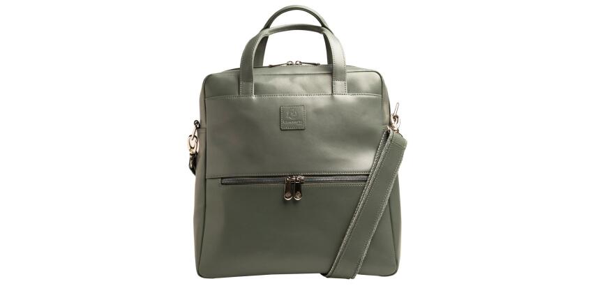 Mochila de cuero para portátil 14" Exactive®