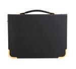 Pressbook avec anneaux A4 sous film - Noir