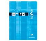 Cahier Musique piqué A4 48 pages Couleur aléatoire - Assortis