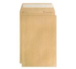 Boite de 250 Pochettes Kraft Adour Brun B5-176x250mm - Auto-Adhésives - 90g/m2 - Brun