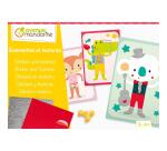 Boîte créative, Gommettes et textures - Multicolore