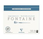 Fontaine bloc collé 4 côtés 15F 24x30cm 300g grain nuageux