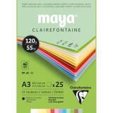 Maya bloc collé 25F A3 120g