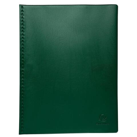 Carpetas de fundas PVC Vega opaco - (Vistas: 100 Fundas: 50) - 23,5x31 cm para A4 - Verde