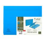 Paquet de 10 chemises poche coloris vifs Forever - 24x32cm