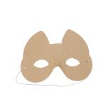 Masque enfant chat 4,5x13x11cm - Kraft