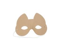 Masque enfant chat 4,5x13x11cm - Kraft