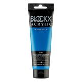 Peinture acrylique fine tube 120ml - Bleu de ceruleum (imitation)