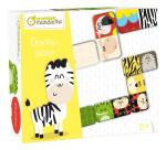 Domino, Animaux et textures - Multicolore