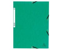 Cartella 3 lembi con elastici cartoncino lustré 355g/mq - A4