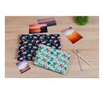 Album photo à spirales 50 pages blanches Flamingo