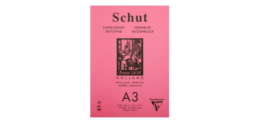 Petit Grain Sketch bloc collé 70F A3 180g