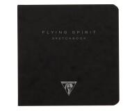 Flying Spirit carnet dos carré 50F 10,5x10,5cm 90g - Noir