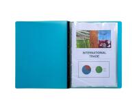 Faisceaux standard Jowarel en polypropylène 20 vues - A4 - Cristal