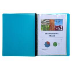 Fascicolo 10 buste riposizionabile - per portalistini Jowarel - PPL - liscio - A4 - trasparente - Exacompta