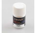 Cernit Sparkling 5 g Vert interference - Vert
