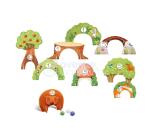 Coffret jeux de billes - Bleu