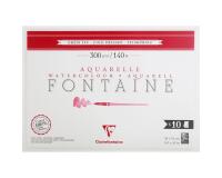 Fontaine bloc collé 1 côté 10F 36x51cm 300g grain fin