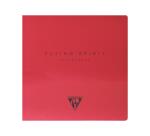 Flying Spirit carnet cousu 50F 15,5x15,5cm 90g - Rouge